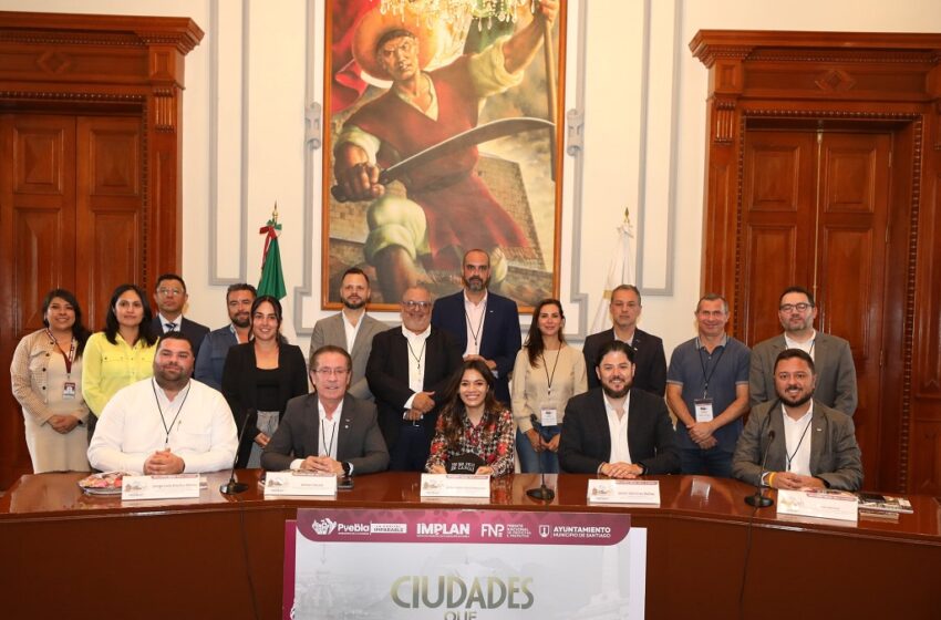  La ciudad de Puebla consolida alianzas internacionales para innovación urbana con Brasil y República Dominicana