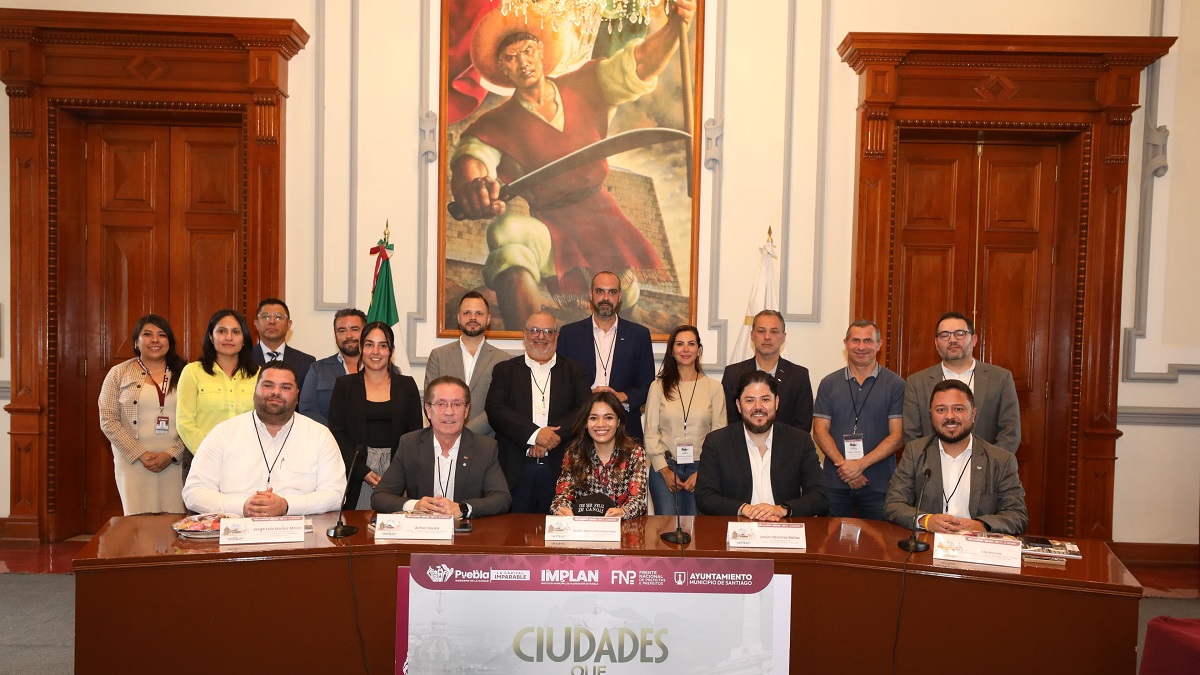 La ciudad de Puebla consolida alianzas internacionales para innovación urbana con Brasil y República Dominicana