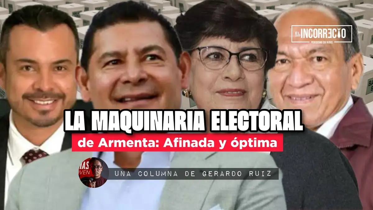 La maquinaria electoral de Armenta afinada y óptima