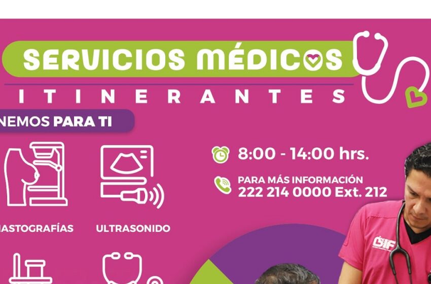  Llegan servicios médicos itinerantes a nuevos puntos de la capital imparable