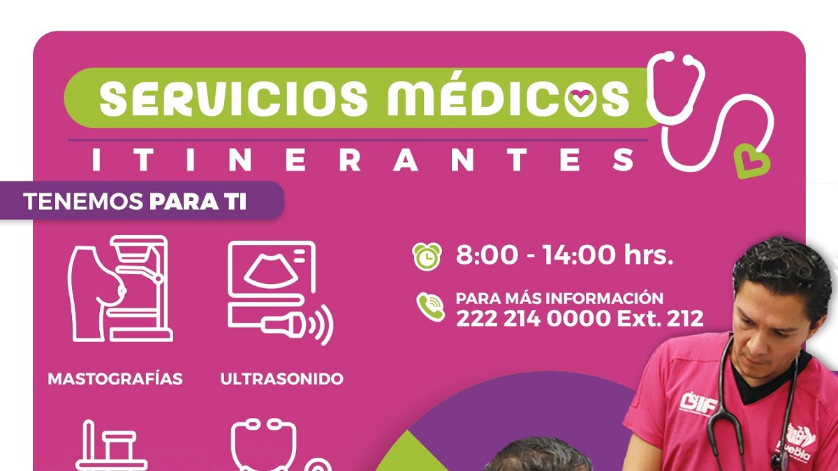 Llegan servicios médicos itinerantes a nuevos puntos de la capital imparable