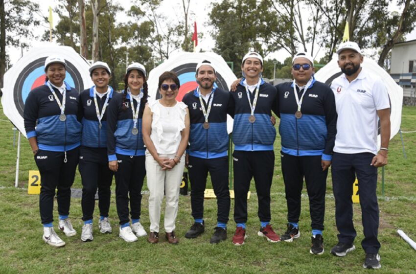  Lobos BUAP gana medallas de plata y bronce en tiro con arco