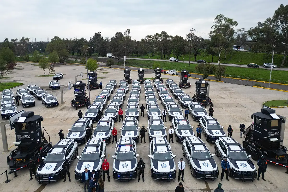 Para consumir local, gobierno de Puebla adquirió 100 patrullas Tiguan para la SSP