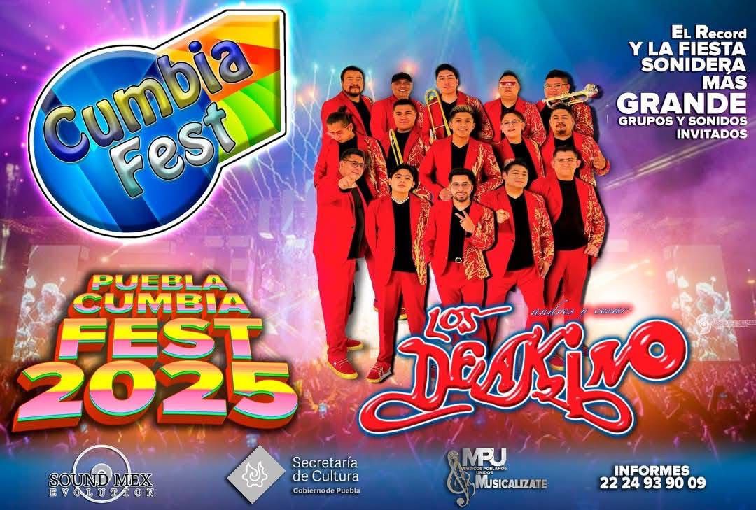 Presentan el Puebla Cumbia Fest 2025 ¿cuándo y dónde