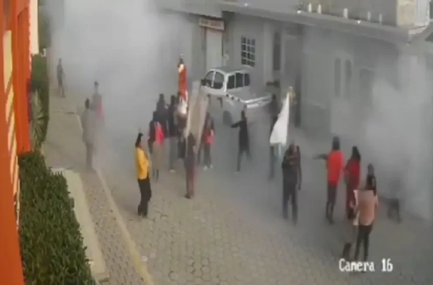  Procesión religiosa termina en explosión en Yehualtepec