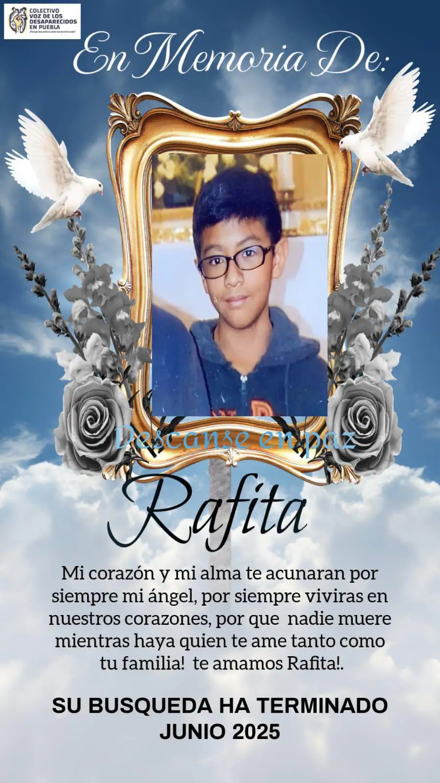 Rafita el niño que fue enterrado en el patio de la casa de sus papás, esta es su historia