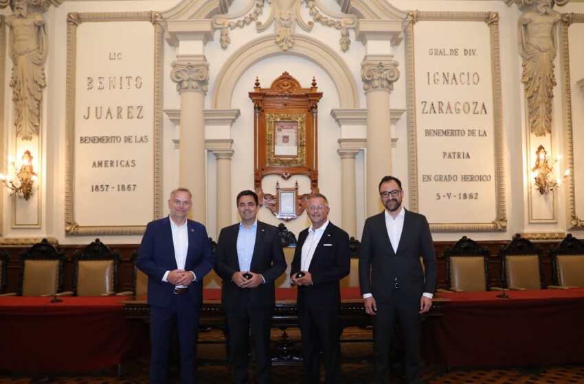  Recibe Gobierno de la Ciudad a diputados alemanes