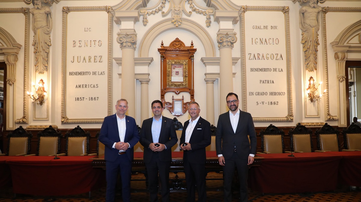 Recibe Gobierno de la Ciudad a diputados alemanes