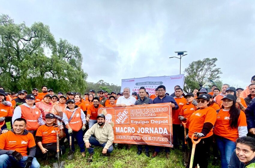  Refuerza Gobierno de la Ciudad acciones ambientales con dos jornadas de plantación de árboles en esta semana
