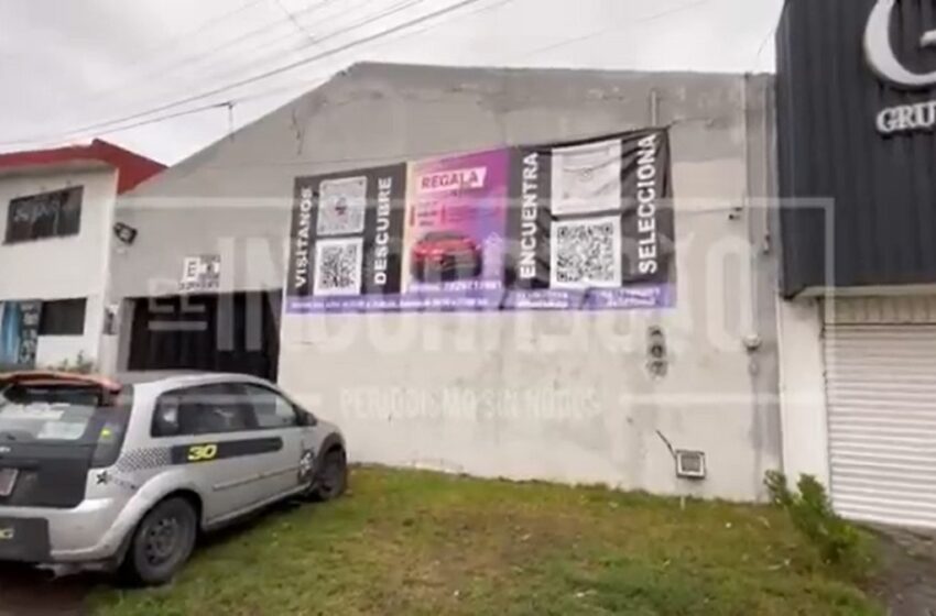  Se incendia taller de hojalatería en el Bulevar Hermanos Serdán
