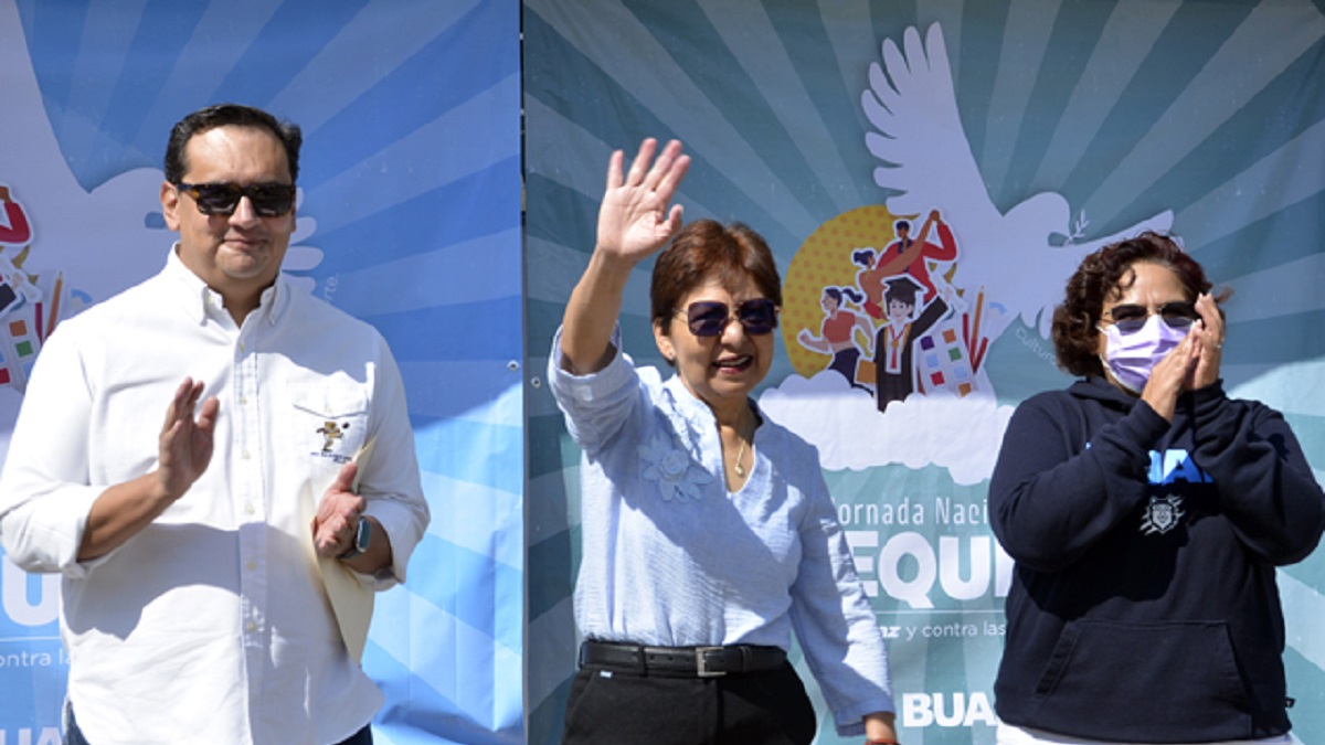 Se suma BUAP a la Jornada Nacional de Tequios por la Paz y contra las Adicciones
