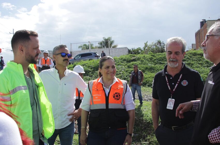 Supervisa Gobierno de la Ciudad labores de desazolve y limpieza en el Vaso Regulador Puente Negro