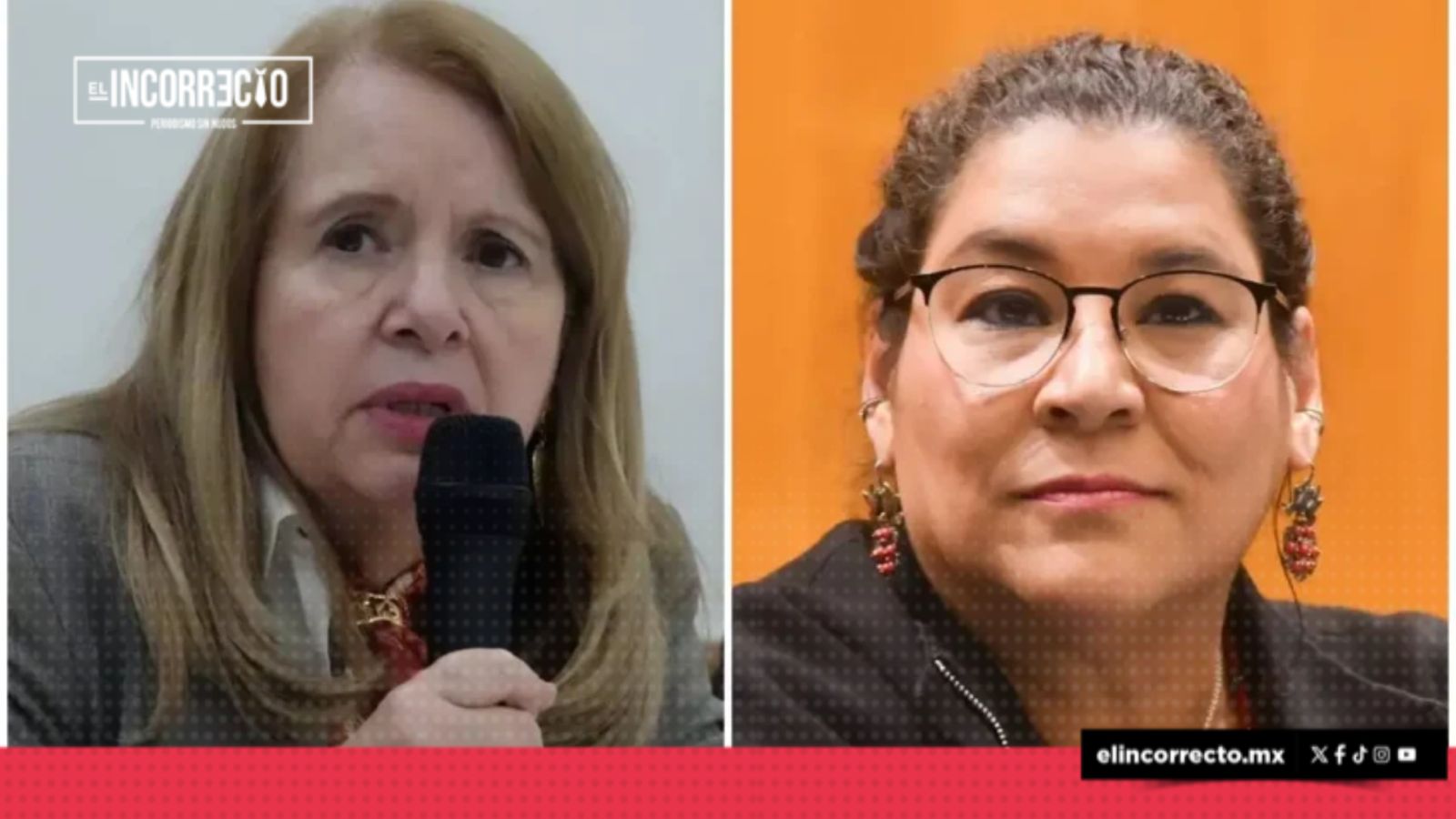 Encuestas de salida dan ventaja a Lenia Batres y Loretta Ortiz