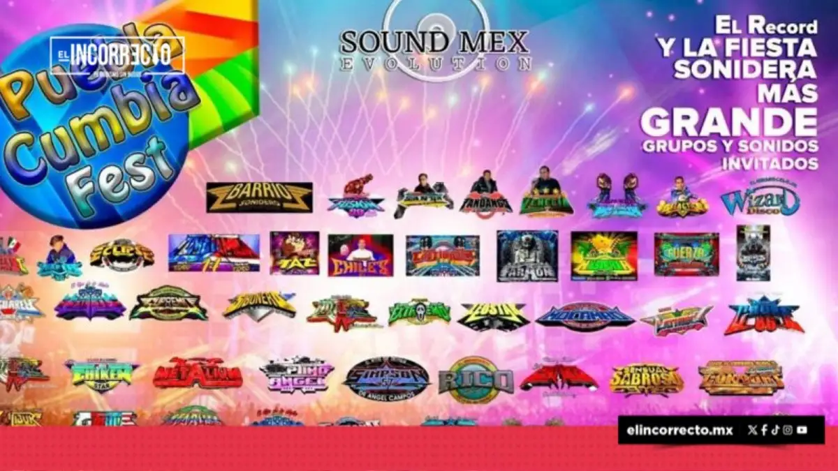 Presentan el Puebla Cumbia Fest 2025: ¿cuándo y dónde?