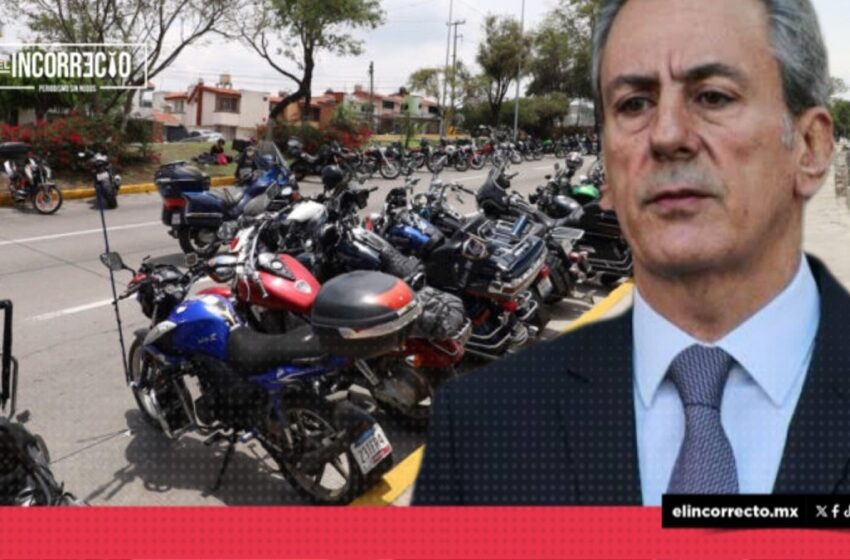  El 90% de los motociclistas en la capital no cuentan con su documentación: Pepe Chedraui