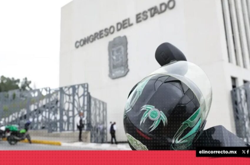  Congreso de Puebla aprueba reforma que obliga a motociclistas a portar palca en caso y chaleco a repartidores 
