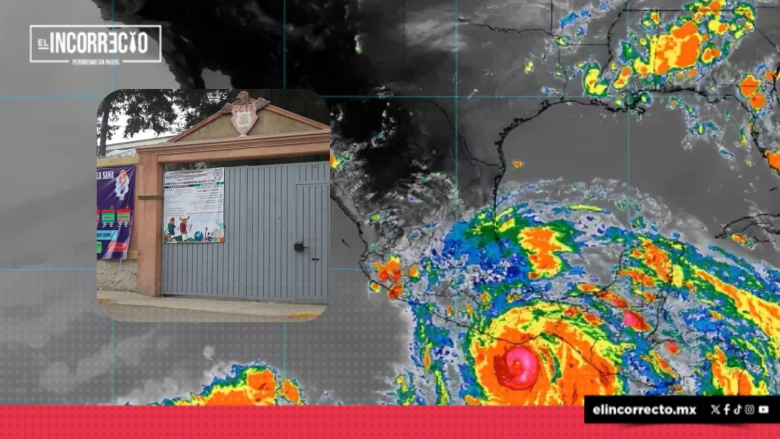 Clases a distancia en más de 150 municipios de Puebla por lluvias del huracán “Erick”
