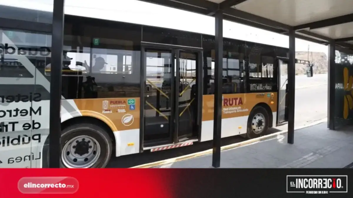RUTA Puebla transportó 323 mil usuarios menos en abril por Semana Santa: INEGI