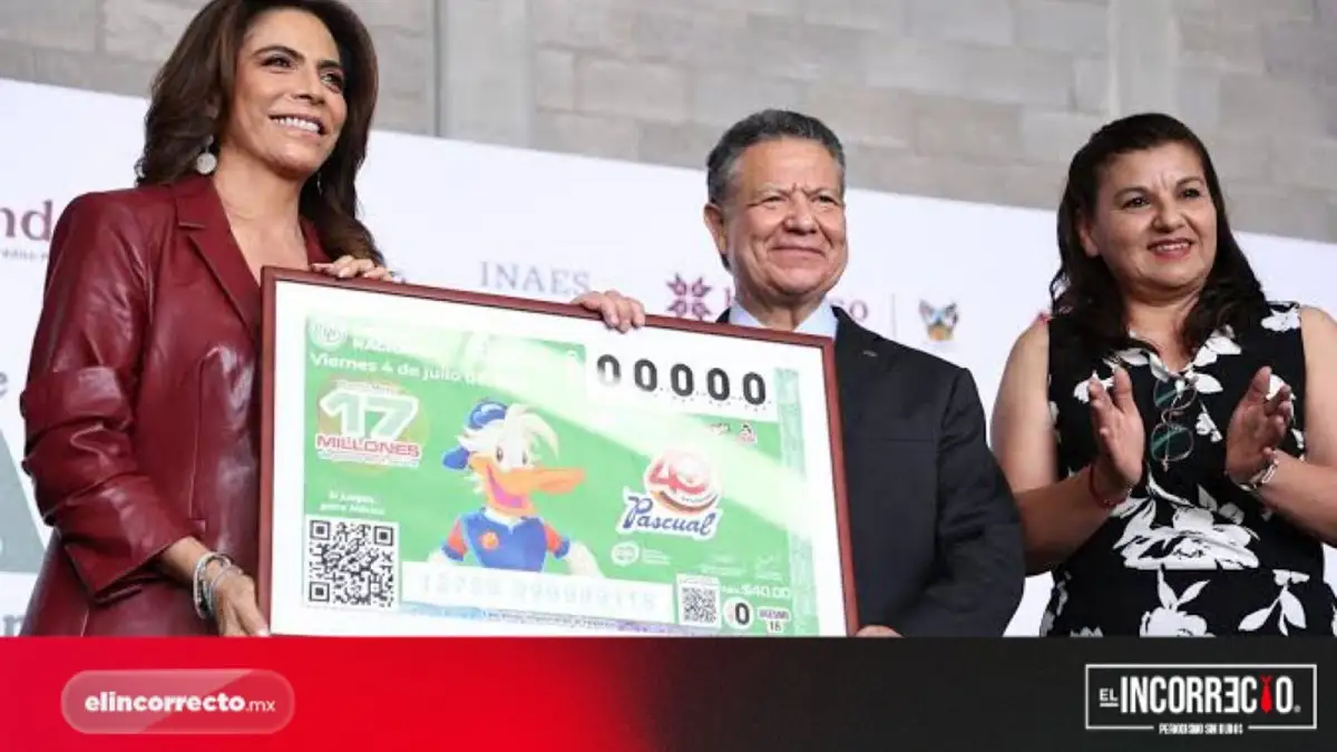Gobierno de Hidalgo y Lotería Nacional resaltan en billete conmemorativo los 40 años de Cooperativa Pascual