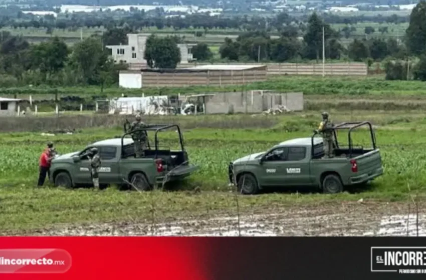  Hallan cuerpo y explota artefacto en Coronango; SSP ya investiga