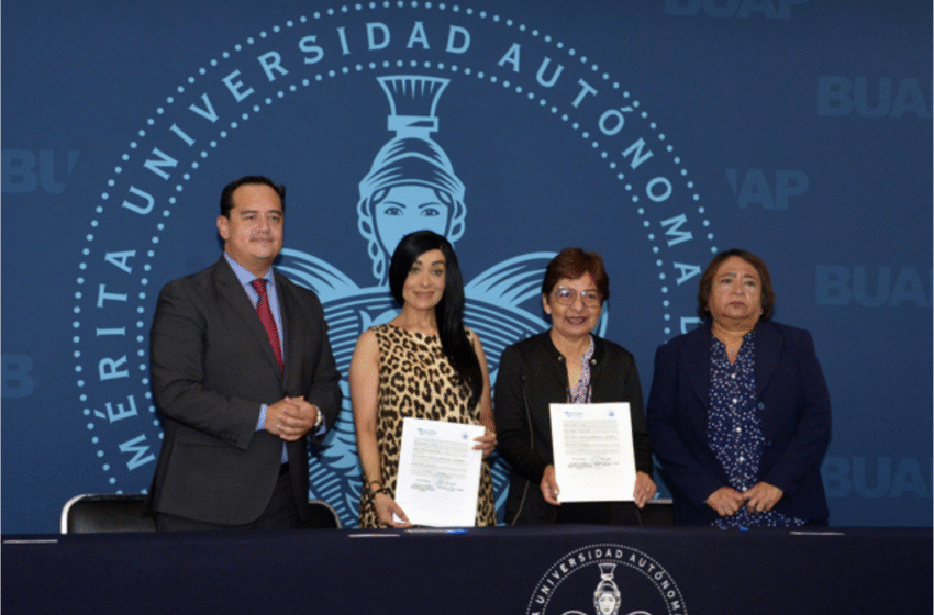  Firman alianza la BUAP y la CDH Puebla