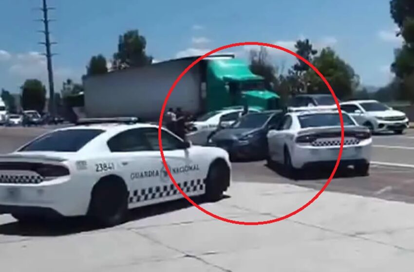  Huye sin pagar gasolina en Texmelucan y termina detenido en Tlaxcala por la Guardia Nacional