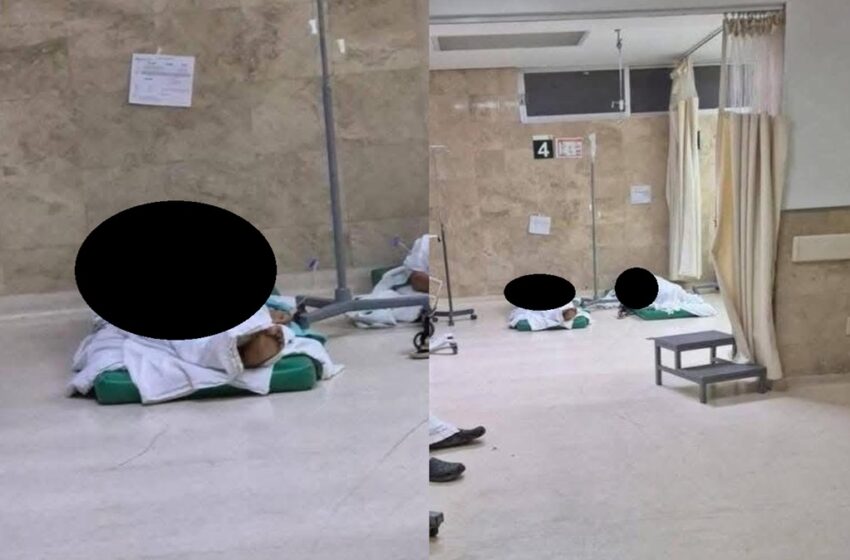  Personal del IMSS Tehuacán denuncia represalias tras difundir imágenes de pacientes en el suelo