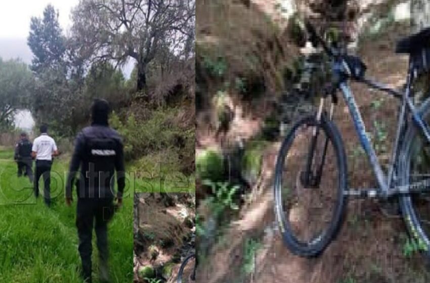  ¡Siguen sin hallarlo! Encuentran bicicleta del ciclista desaparecido rumbo al Popo