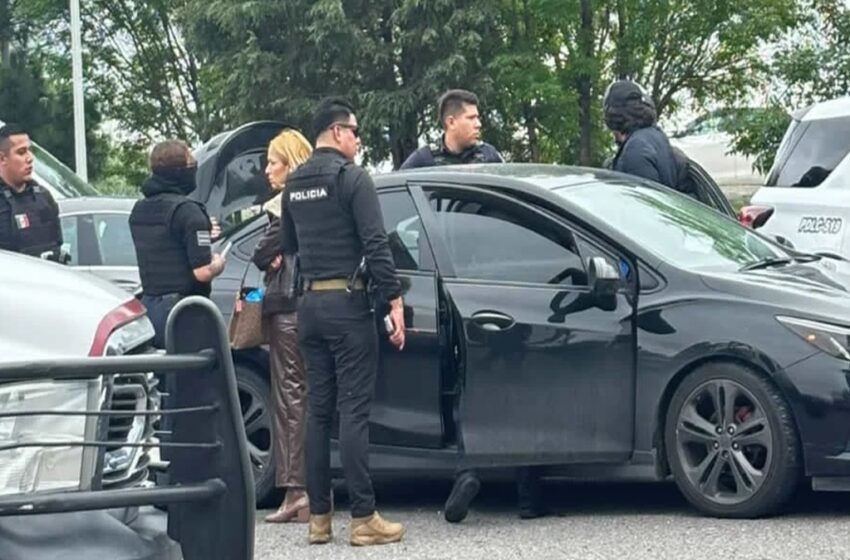  VIDEO: Persecución de película en Periférico Ecológico; pareja detenida por policías municipales
