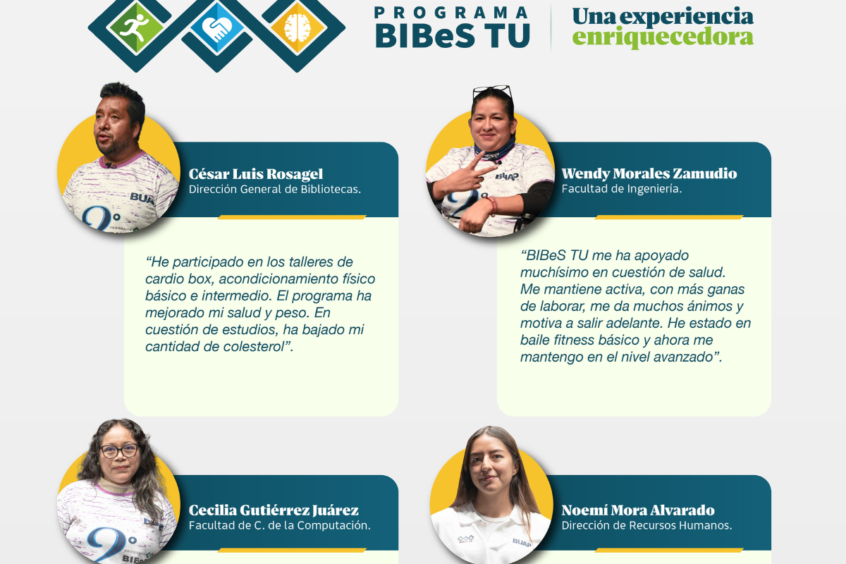 Más allá de la actividad física, BIBeS TU brinda salud
