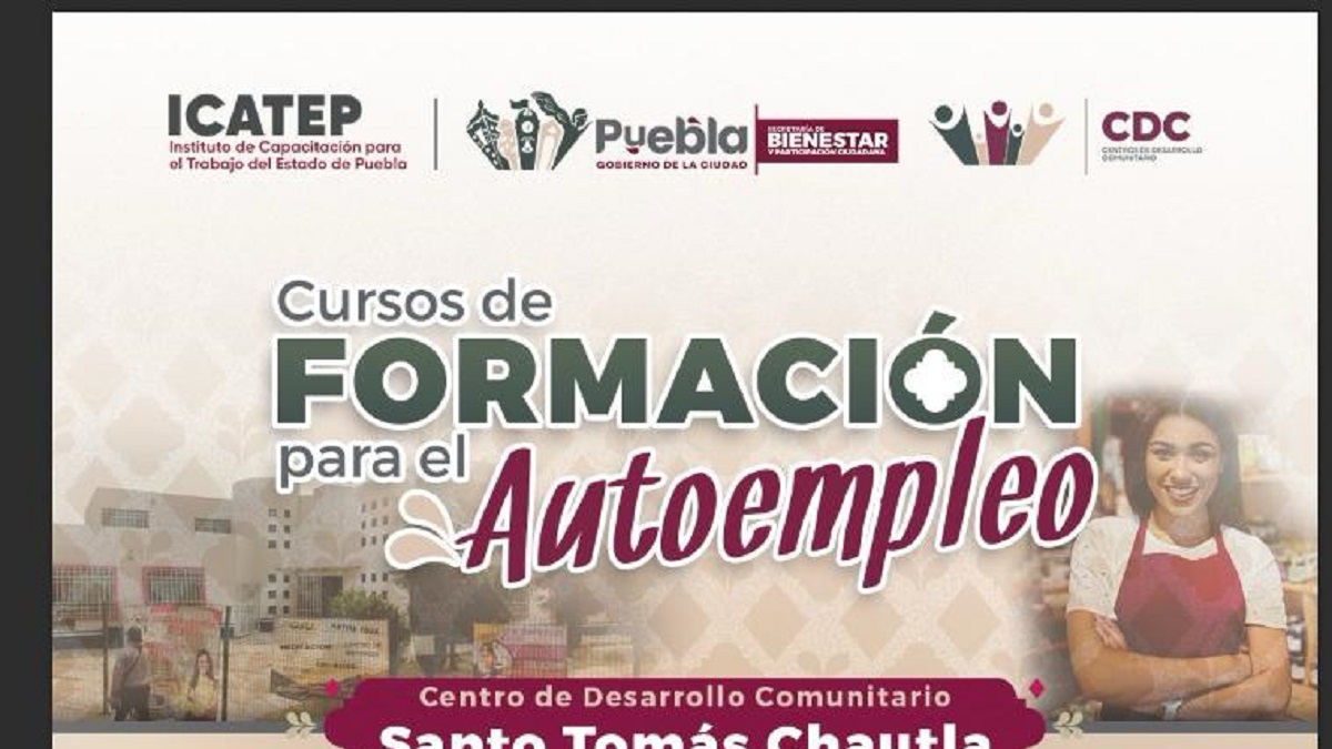Anuncia Gobierno de la Ciudad apertura de inscripciones para cursos gratuitos de capacitación en agosto