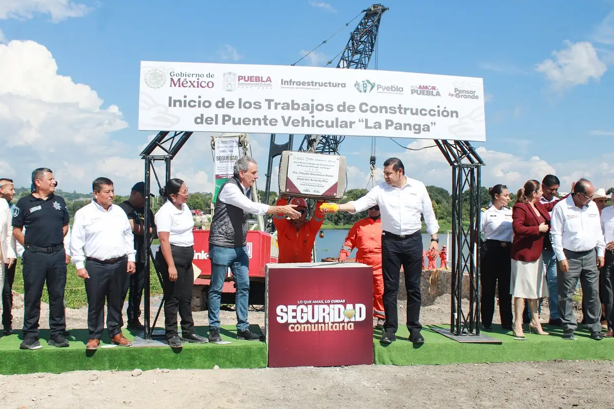 Armenta y Chedraui inician construcción del puente vehicular La Panga