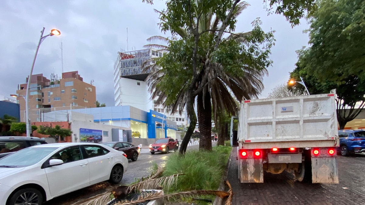 Atiende Gobierno de la Ciudad reportes en distintas zonas por lluvias
