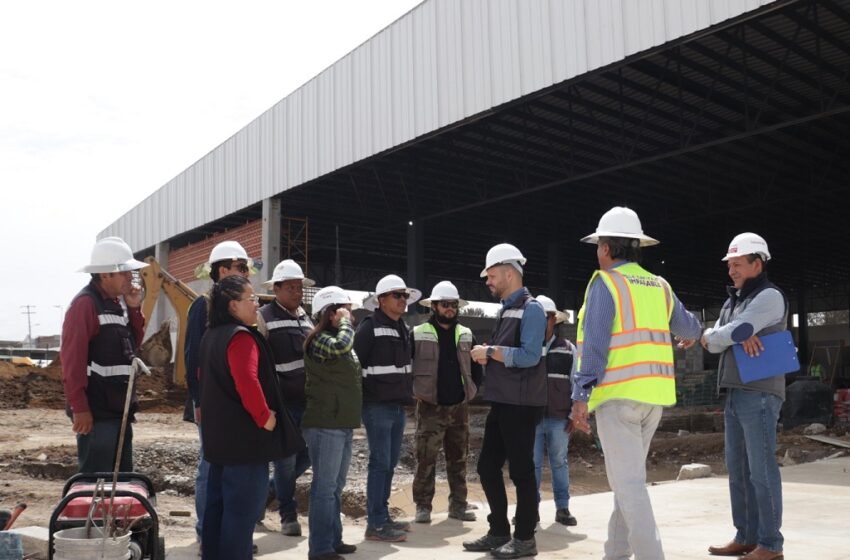  Avanza Gobierno de la Ciudad con la construcción del Mercado San Ramón