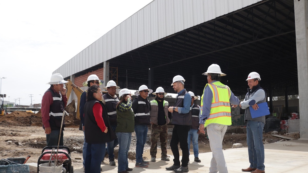 Avanza Gobierno de la Ciudad con la construcción del Mercado San Ramón