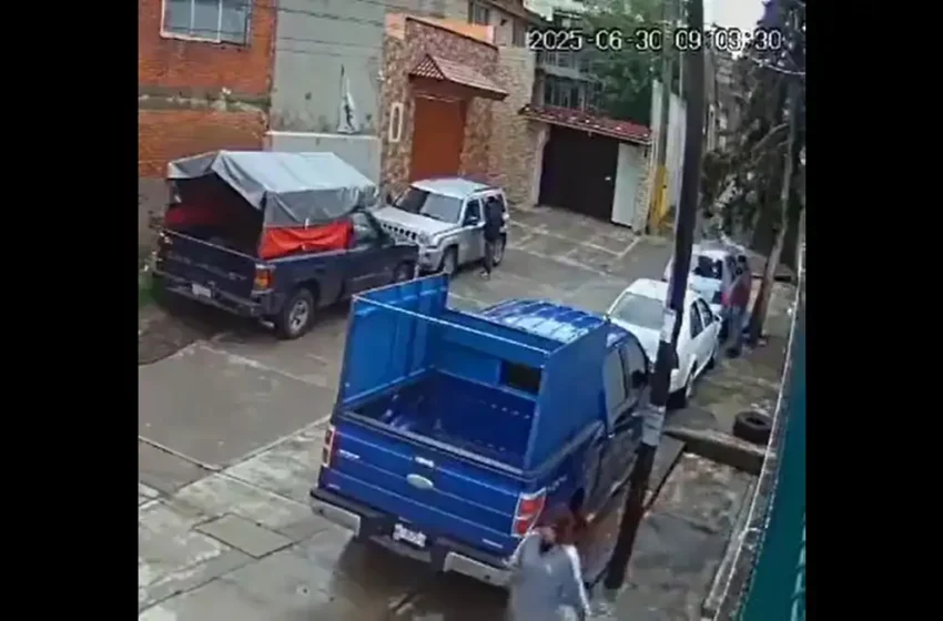  Comerciante de Xonaca fue víctima de intento de secuestro y extorsión (+VIDEO)