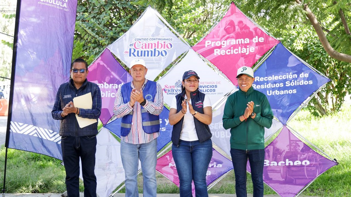 Continúa Lupita Cuautle trabajo comunitario para mejorar espacios públicos
