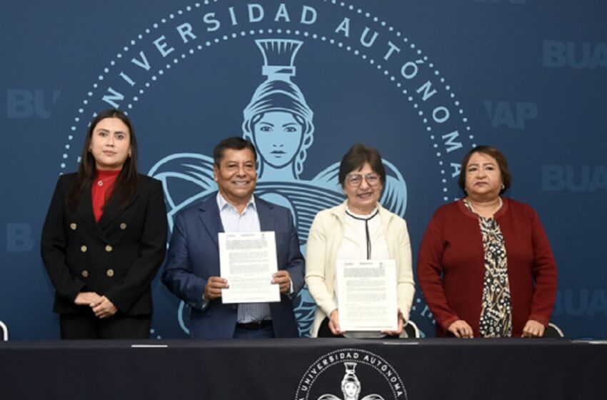  Encabeza la Rectora Lilia Cedillo Ramírez convenio de colaboración con la Secretaría de Infraestructura estatal