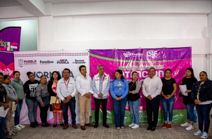  Entrega DIF Puebla Capital insumos alimentarios del programa “Desayunos Calientes”