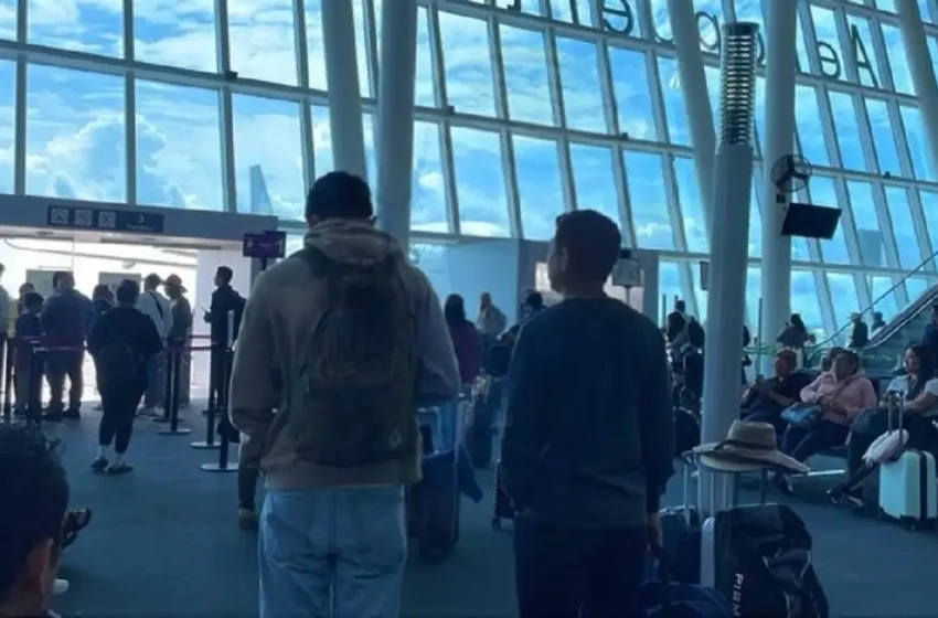  Fallece hombre por infarto dentro de avión de Volaris en el aeropuerto de Huejotzingo