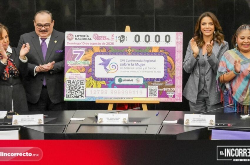  Lotería Nacional coloca al centro de sus billetes la XVI Conferencia Regional sobre la Mujer de América Latina y el Caribe