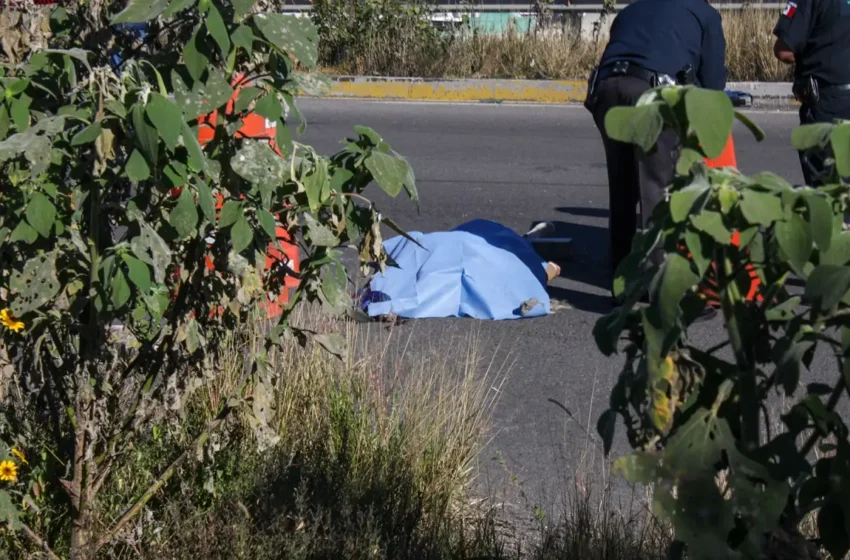  Muere atropellado vendedor de chicharrines en San Lorenzo Almecatla