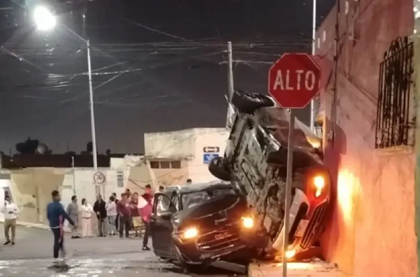  Muere hombre en fuerte choque en la Ignacio Zaragoza