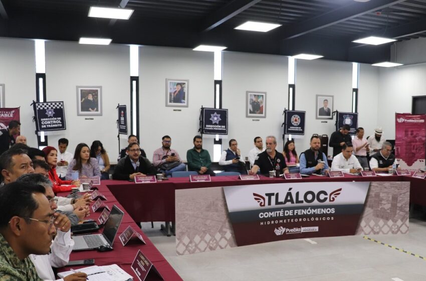  Prevención activa y respuesta oportuna para una ciudad en orden en temporada de lluvias: Comité Tláloc