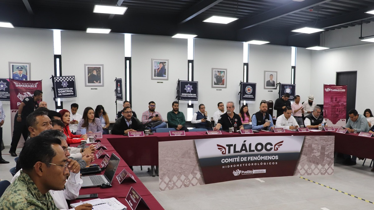 Prevención activa y respuesta oportuna para una ciudad en orden en temporada de lluvias: Comité Tláloc
