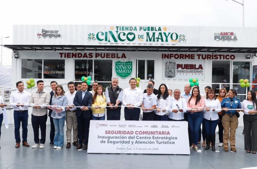  Puebla blinda seguridad con segundo CESAT: vigilancia inteligente y respuesta inmediata