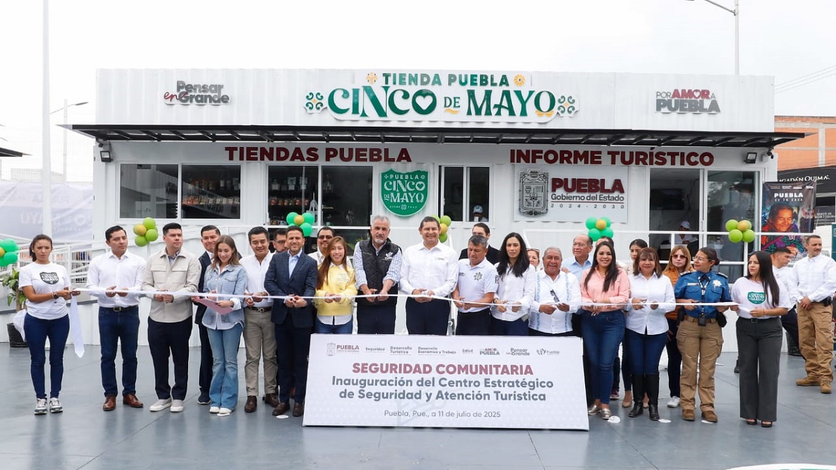 Puebla blinda seguridad con segundo CESAT: vigilancia inteligente y respuesta inmediata