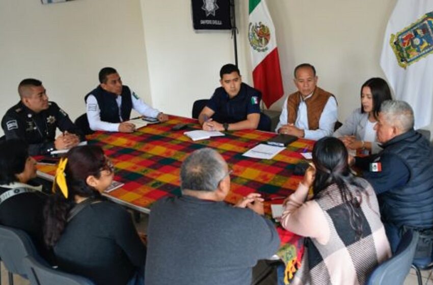 Refuerzan vigilancia en zonas limítrofes de Santa Bárbara Almoloya a través de Mesa de Seguridad