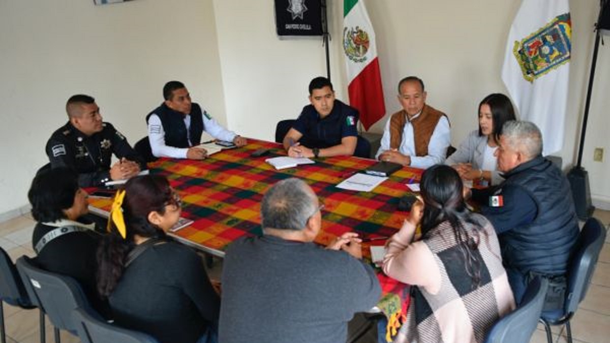 Refuerzan vigilancia en zonas limítrofes de Santa Bárbara Almoloya a través de Mesa de Seguridad