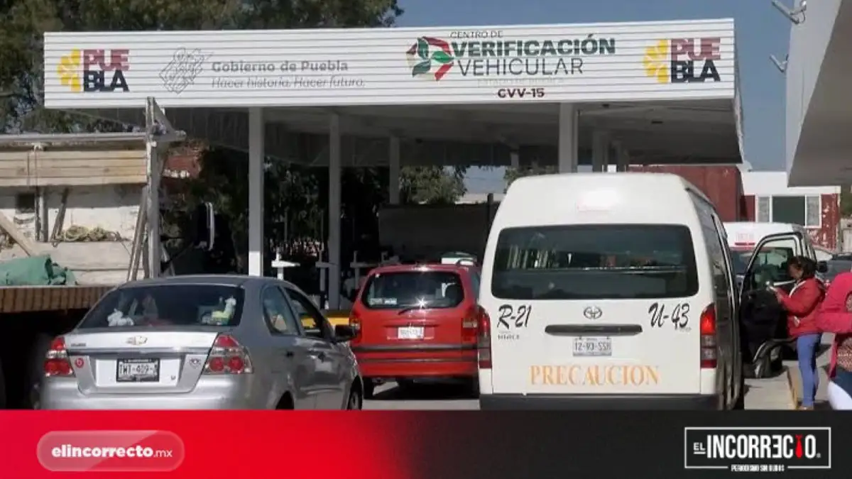 Verifican 460 mil automóviles en Puebla durante primer semestre del 2025